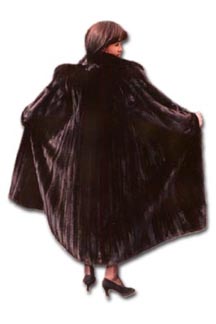 Full Length Mahogany Mink Coat